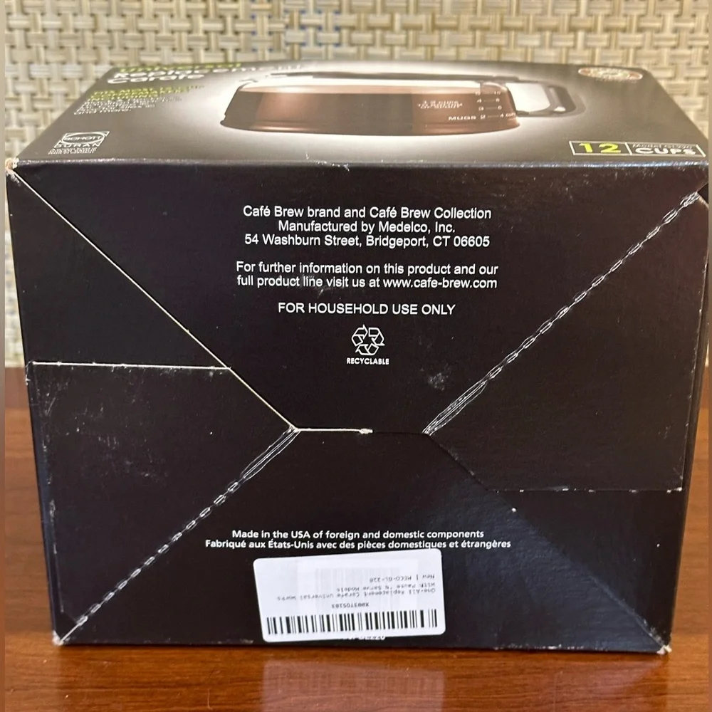 🌟HP🌟NIB 12 Cup Universal Glass Replacement Carafe Automatic for Coffee Maker - Picture 3 of 8